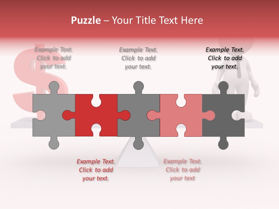 Earn White Idea PowerPoint Template