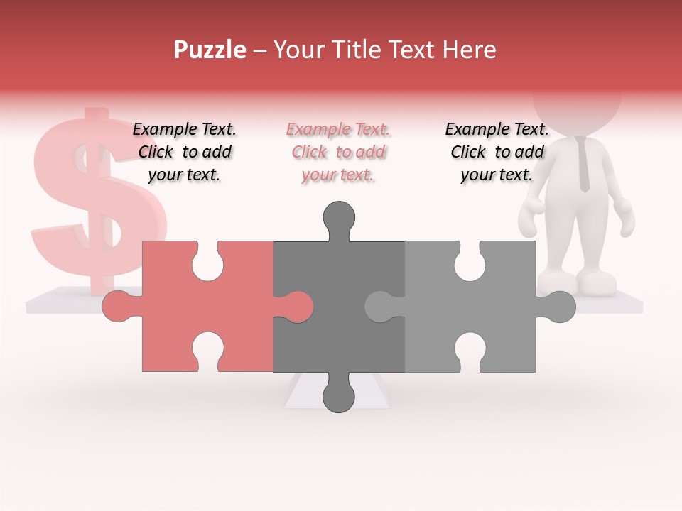 Earn White Idea PowerPoint Template