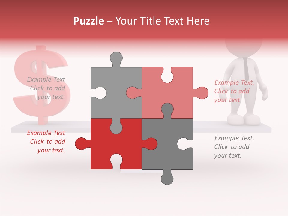 Earn White Idea PowerPoint Template