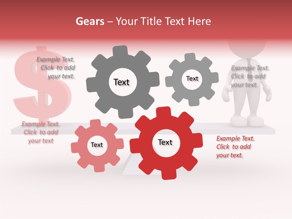 Earn White Idea PowerPoint Template