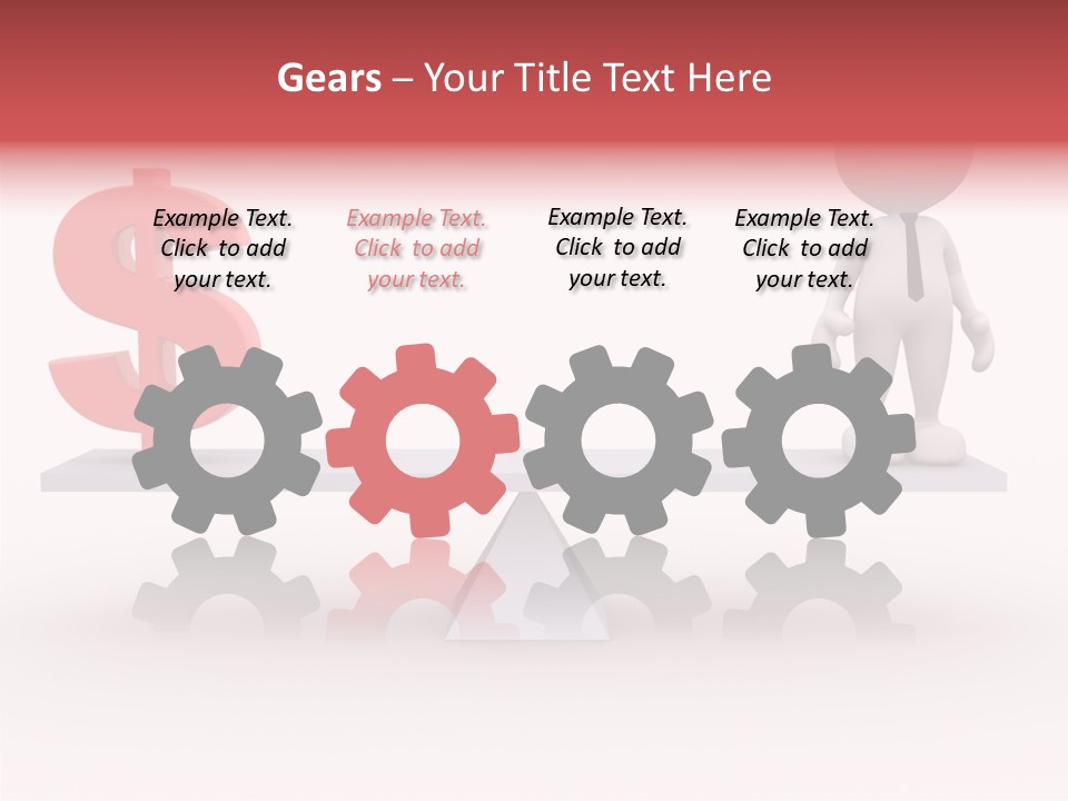 Earn White Idea PowerPoint Template