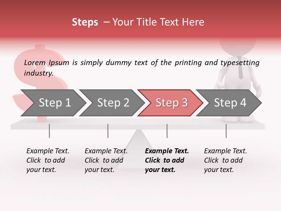 Earn White Idea PowerPoint Template