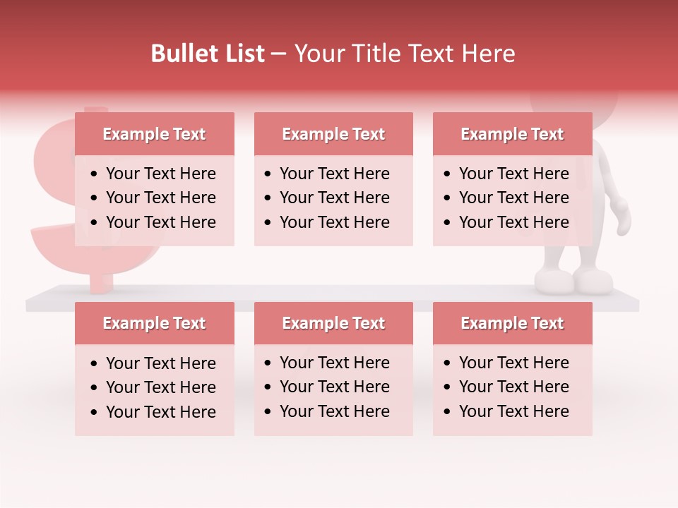 Earn White Idea PowerPoint Template