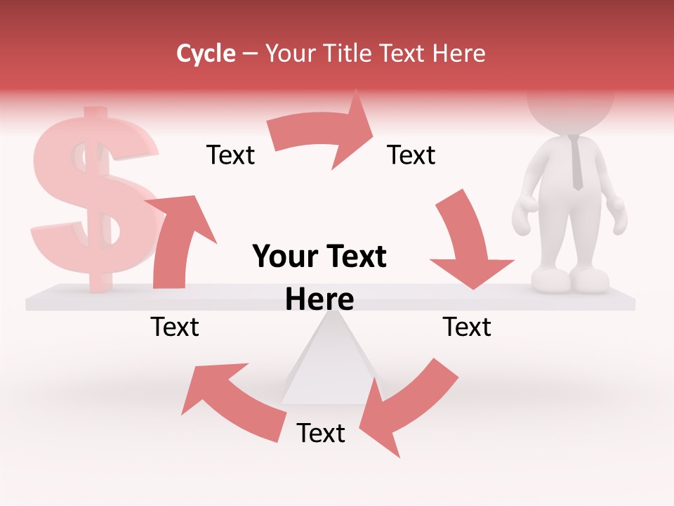 Earn White Idea PowerPoint Template