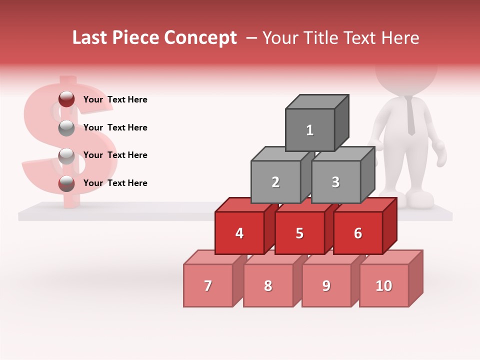 Earn White Idea PowerPoint Template