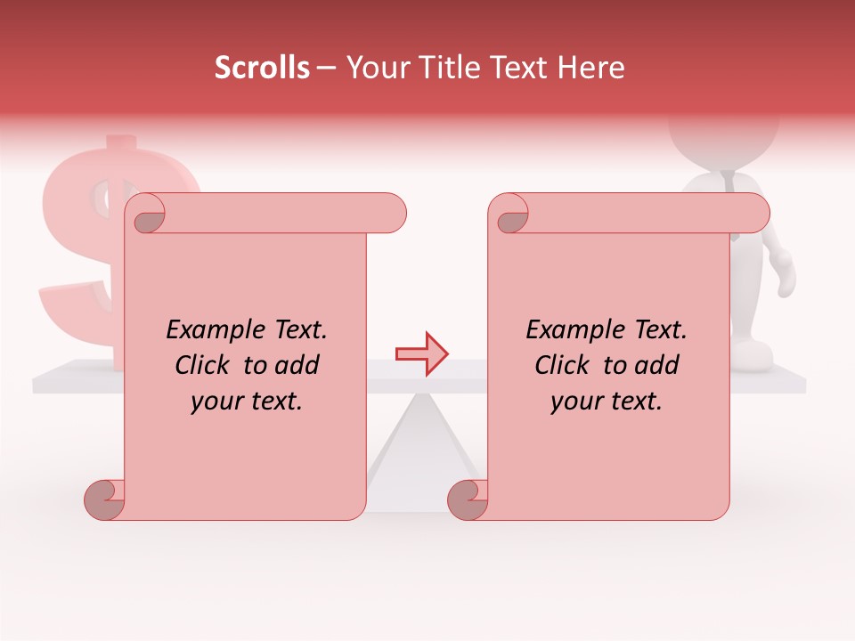 Earn White Idea PowerPoint Template