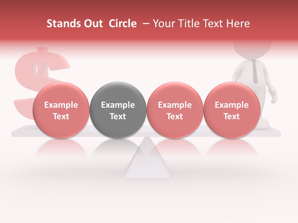 Earn White Idea PowerPoint Template