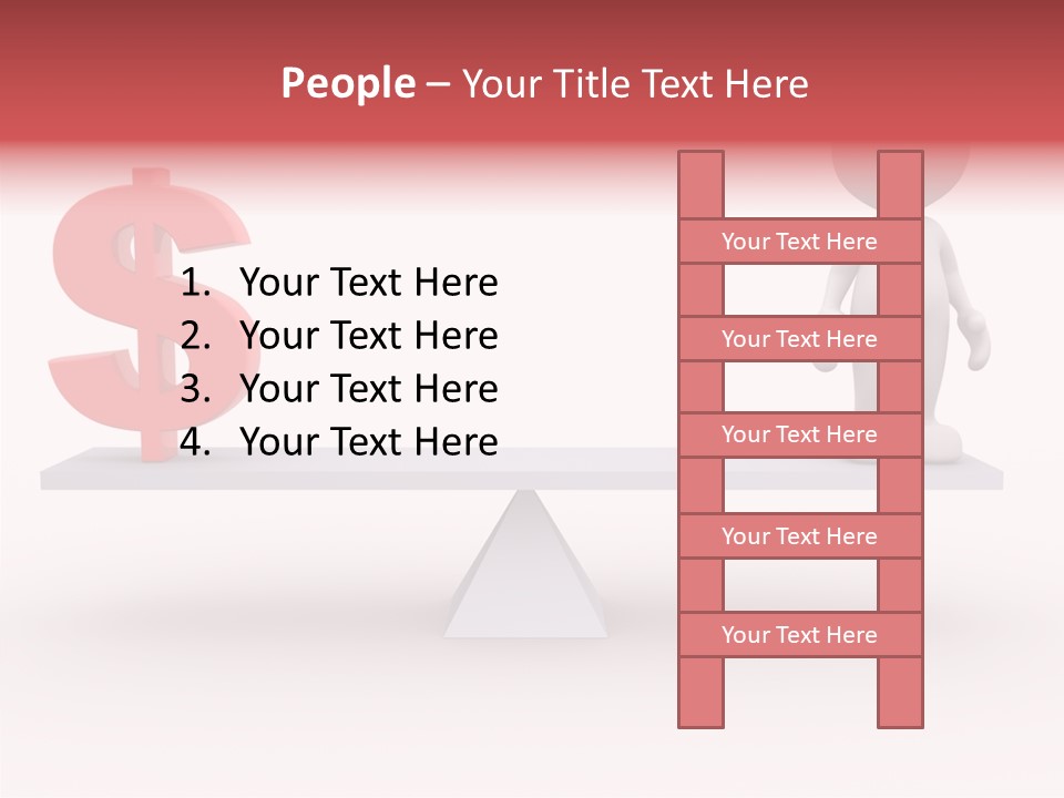 Earn White Idea PowerPoint Template