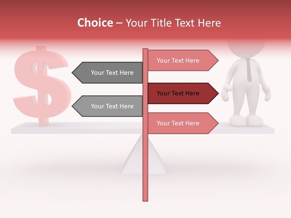 Earn White Idea PowerPoint Template