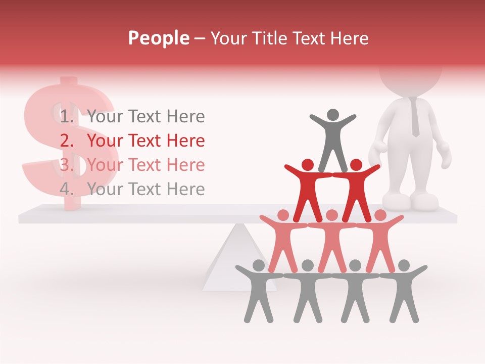 Earn White Idea PowerPoint Template