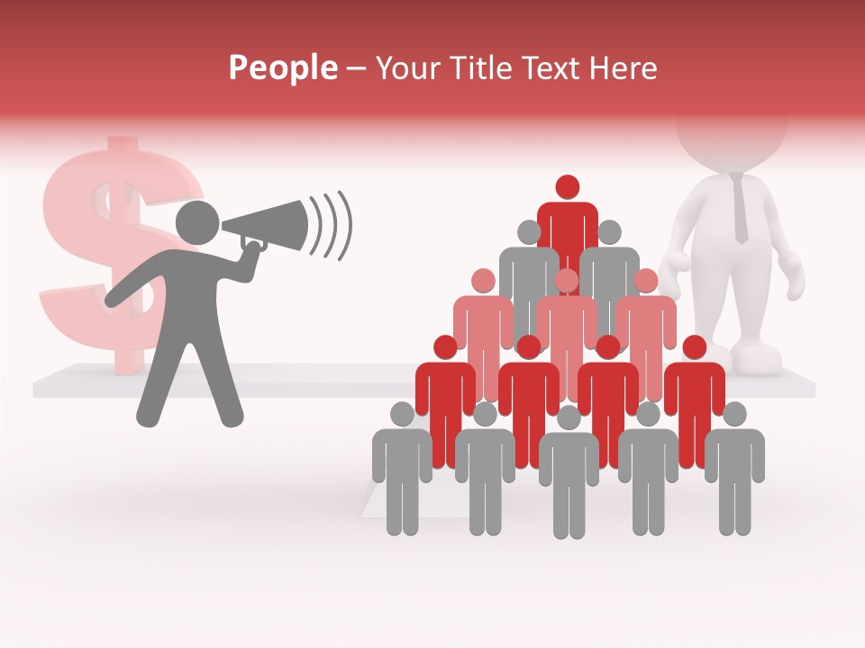 Earn White Idea PowerPoint Template