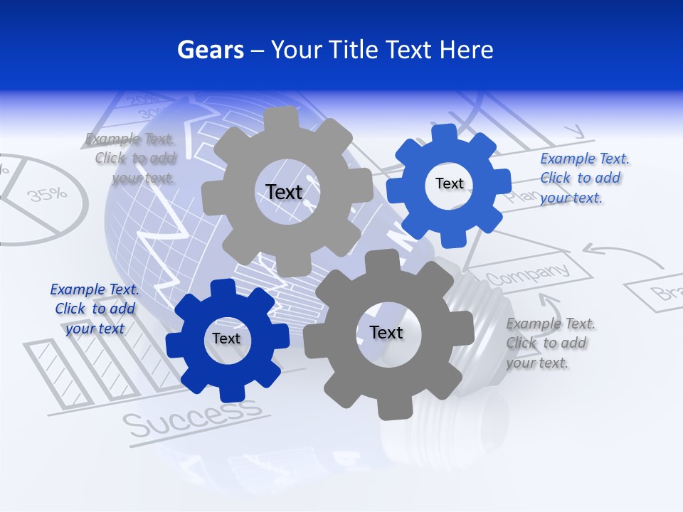 Growth Diagram Success PowerPoint Template
