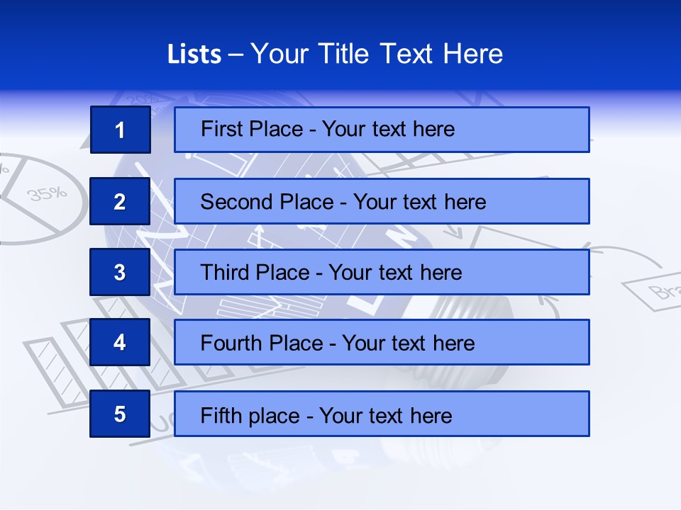 Growth Diagram Success PowerPoint Template