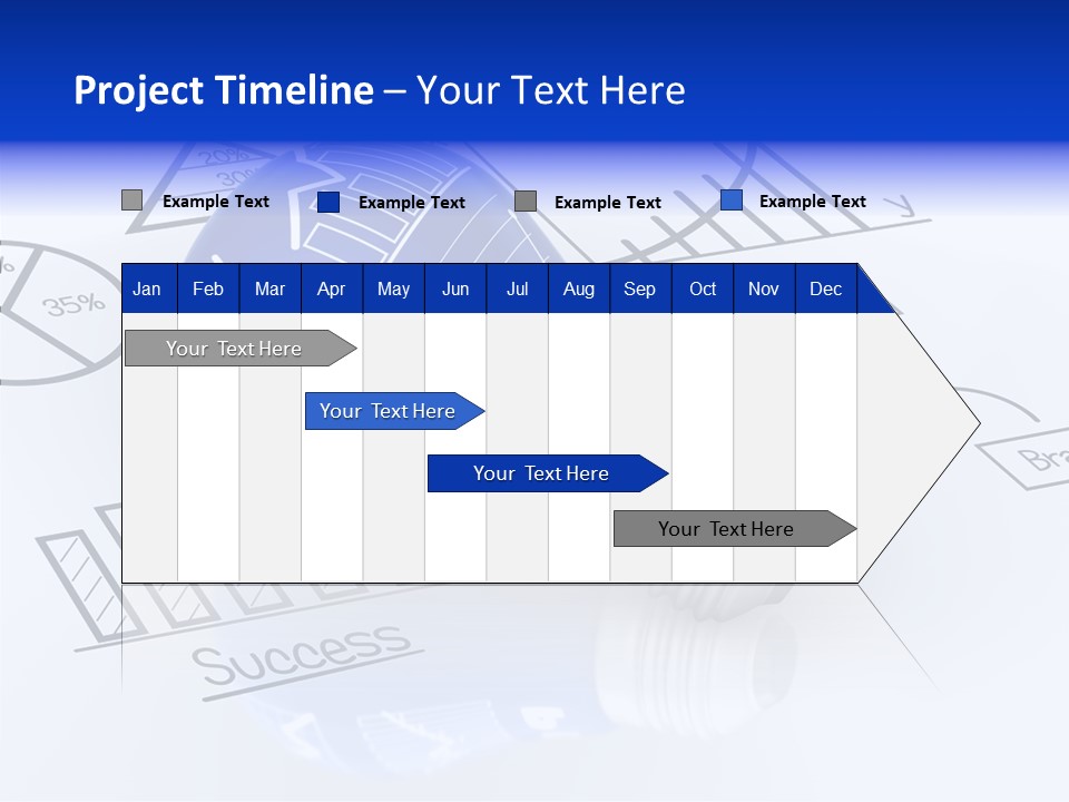 Growth Diagram Success PowerPoint Template