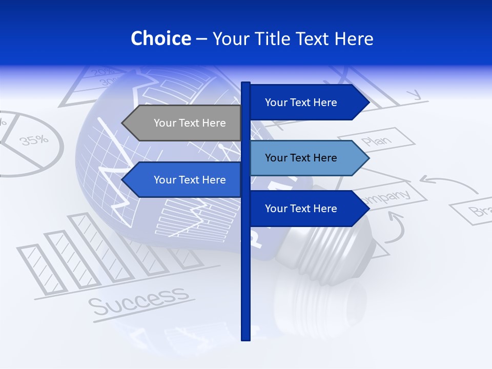 Growth Diagram Success PowerPoint Template