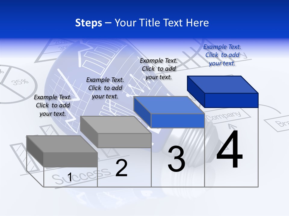 Growth Diagram Success PowerPoint Template