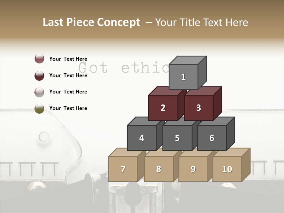 Integrity Attitude Fair PowerPoint Template