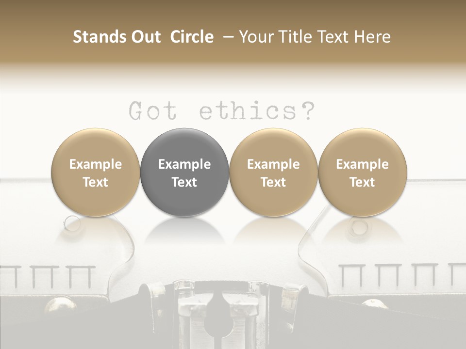 Integrity Attitude Fair PowerPoint Template