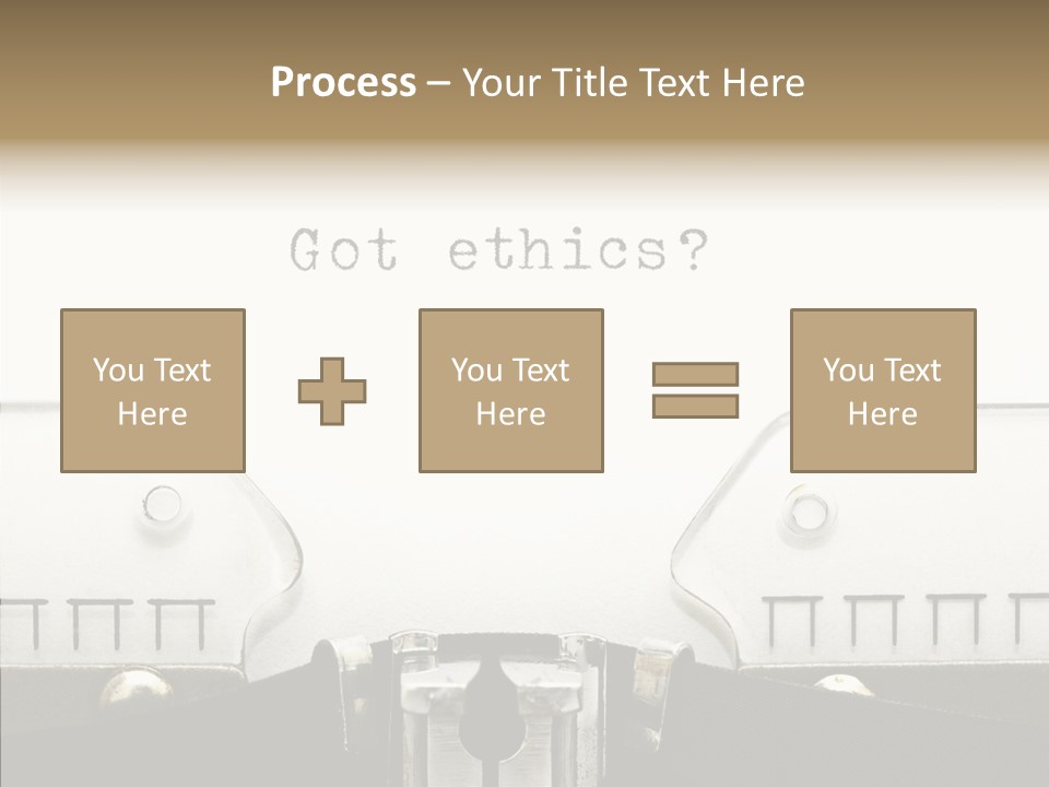Integrity Attitude Fair PowerPoint Template