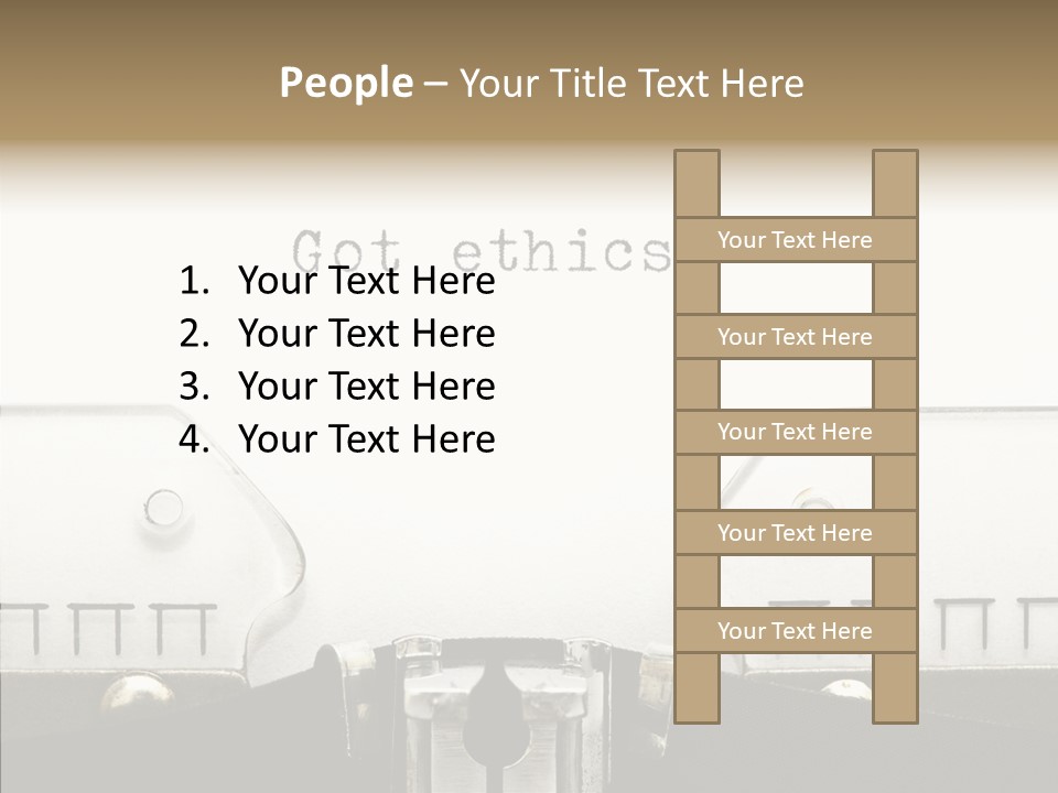 Integrity Attitude Fair PowerPoint Template