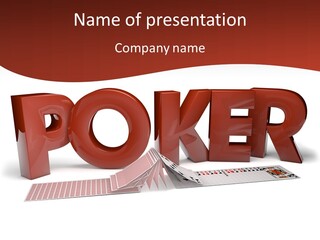 Isolated Chance Nuts PowerPoint Template