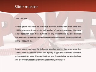 Isolated Chance Nuts PowerPoint Template