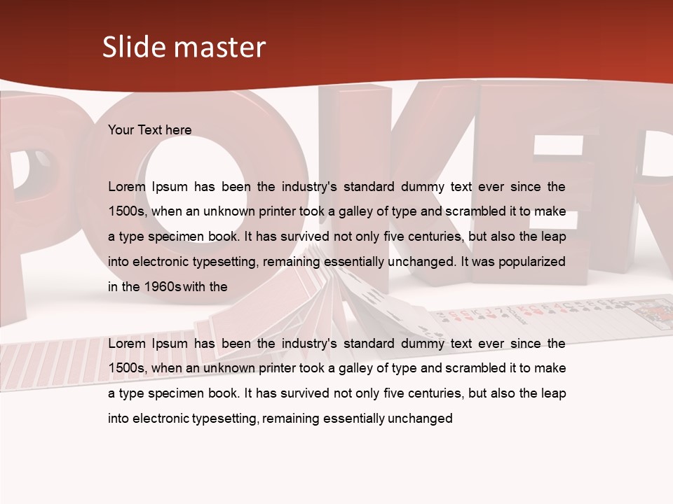 Isolated Chance Nuts PowerPoint Template