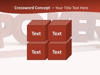 Isolated Chance Nuts PowerPoint Template