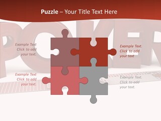 Isolated Chance Nuts PowerPoint Template