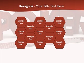 Isolated Chance Nuts PowerPoint Template
