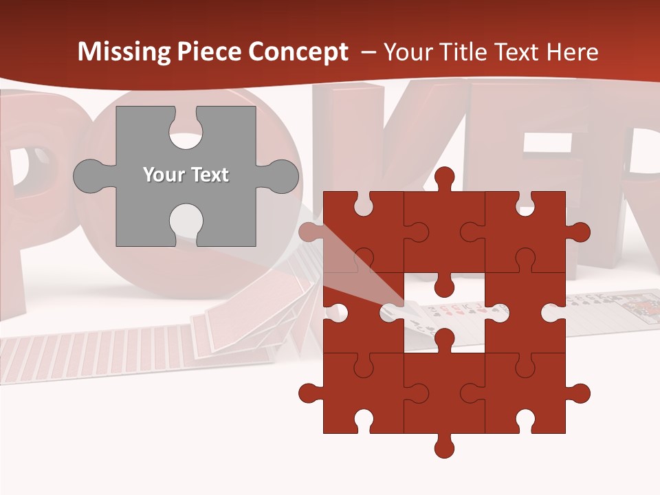 Isolated Chance Nuts PowerPoint Template