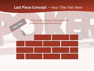 Isolated Chance Nuts PowerPoint Template