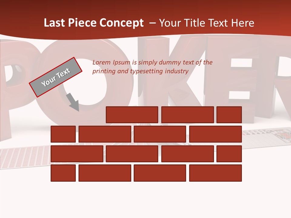 Isolated Chance Nuts PowerPoint Template