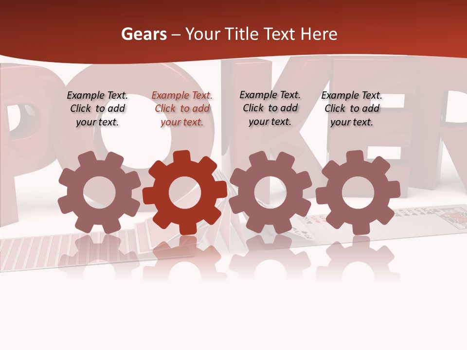 Isolated Chance Nuts PowerPoint Template