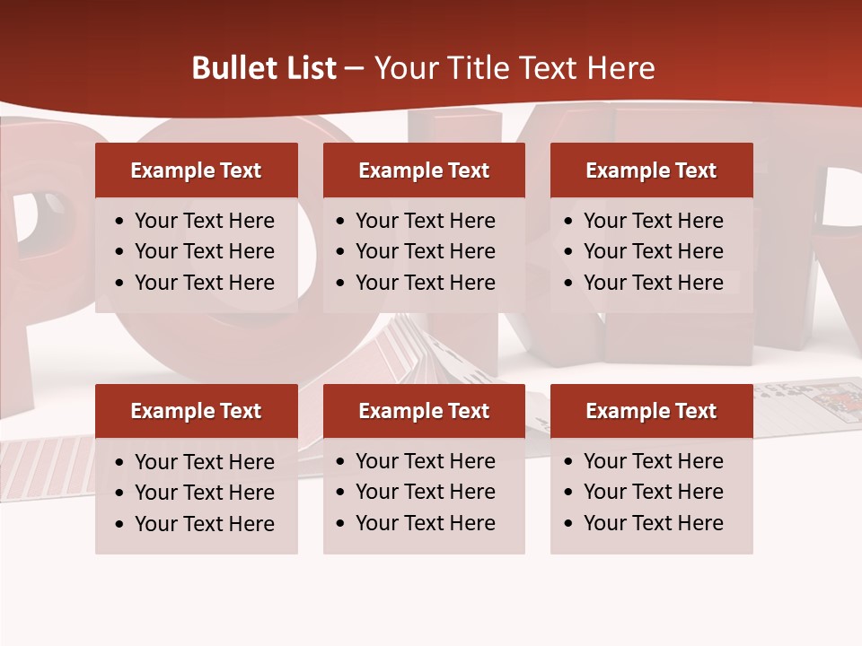 Isolated Chance Nuts PowerPoint Template