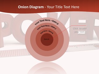 Isolated Chance Nuts PowerPoint Template