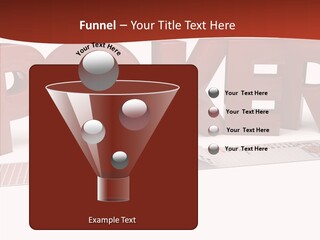 Isolated Chance Nuts PowerPoint Template