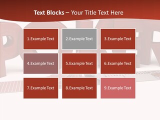 Isolated Chance Nuts PowerPoint Template