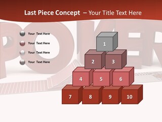 Isolated Chance Nuts PowerPoint Template