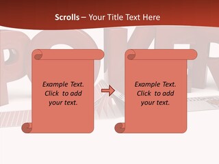 Isolated Chance Nuts PowerPoint Template