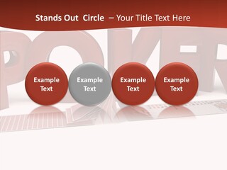 Isolated Chance Nuts PowerPoint Template