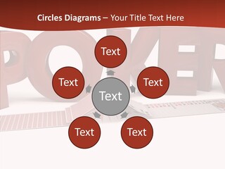 Isolated Chance Nuts PowerPoint Template