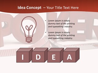 Isolated Chance Nuts PowerPoint Template