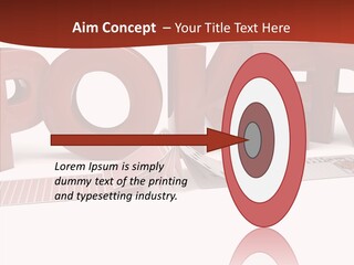 Isolated Chance Nuts PowerPoint Template