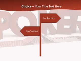 Isolated Chance Nuts PowerPoint Template