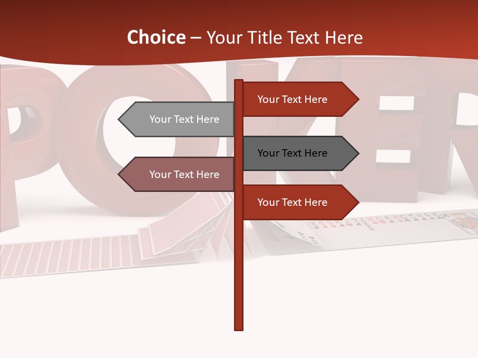 Isolated Chance Nuts PowerPoint Template