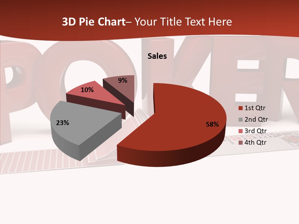 Isolated Chance Nuts PowerPoint Template