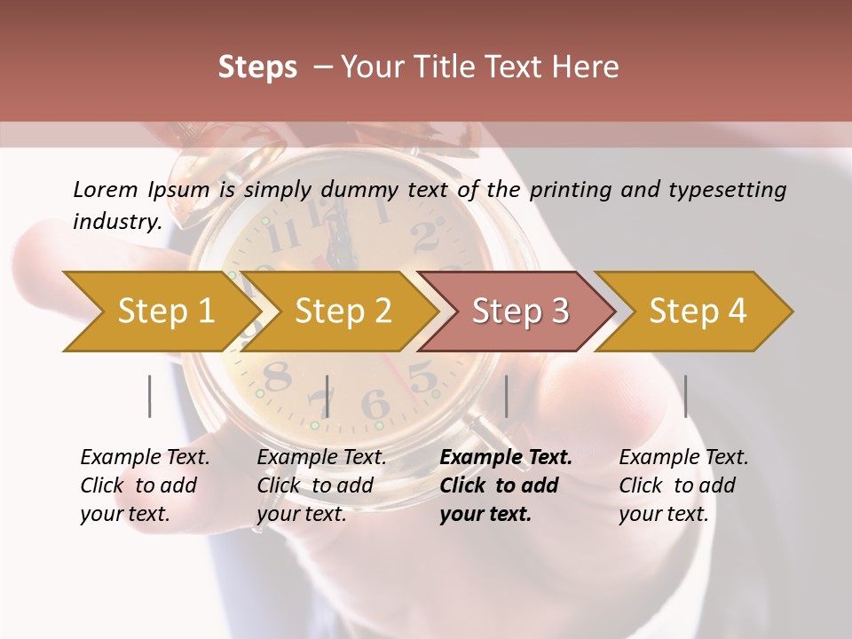 Small Object Timer PowerPoint Template