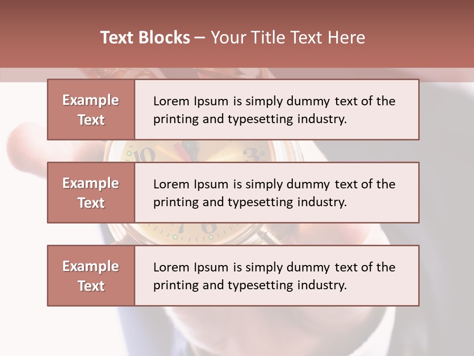 Small Object Timer PowerPoint Template