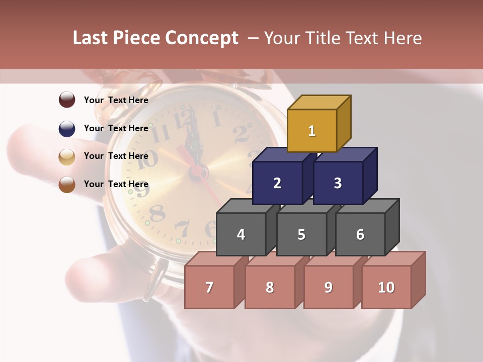 Small Object Timer PowerPoint Template